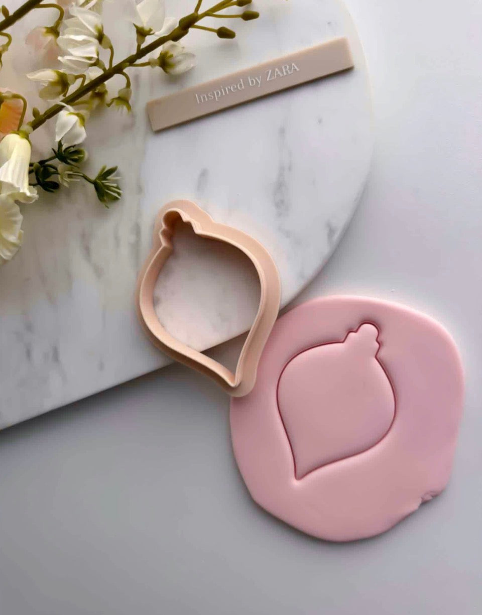 Tear Drop Bauble Cookie Cutter