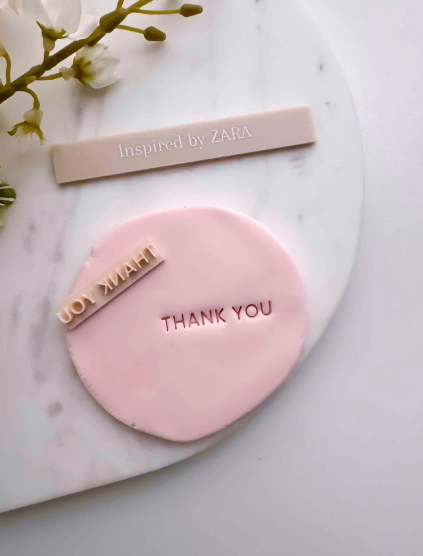 Thank You Capital 1-Line Impression Stamp