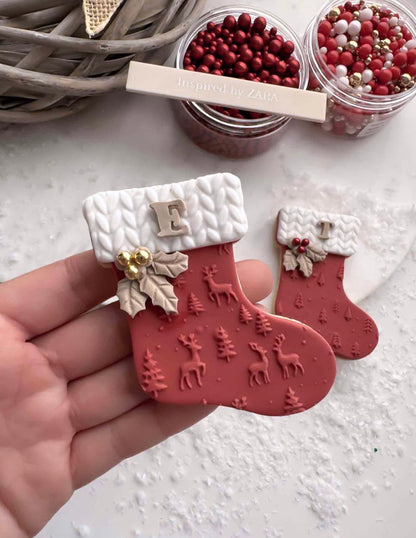 Acrylic Rolling Pin - Deers and Trees