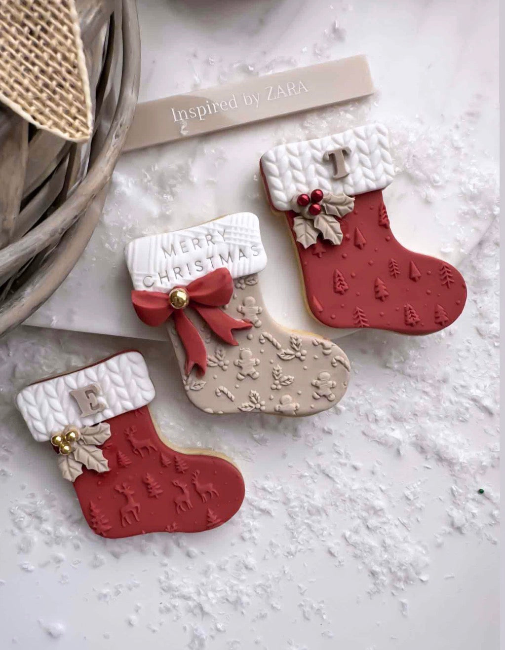 Stocking Cookie Cutter – 2-piece set