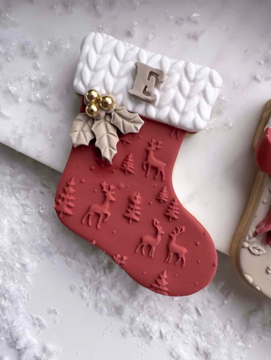 Stocking Cookie Cutter – 2-piece set