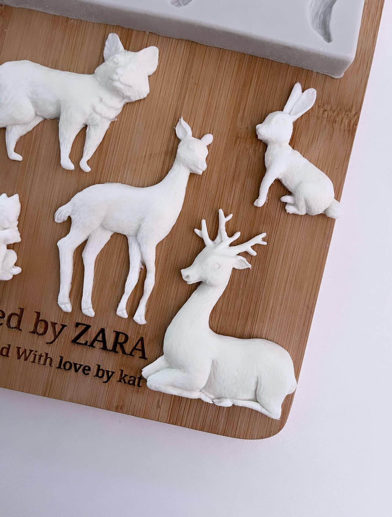 Woodland Animal Silicone Mould