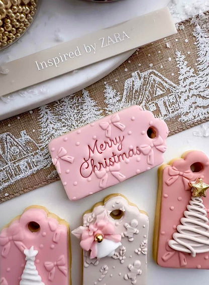 6 Whimsical Christmas Trees Silicone Mould
