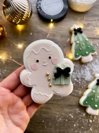 Christmas Hat, Glove and Present Silicone Mould