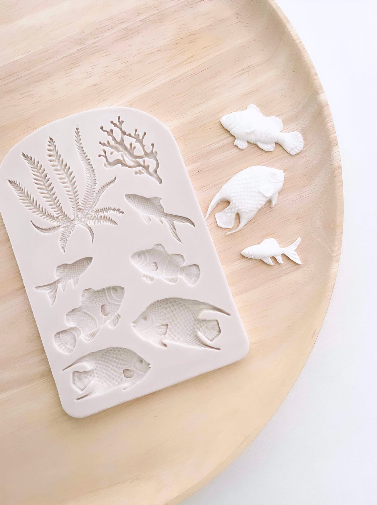 Assorted Fish Theme Silicone Mould