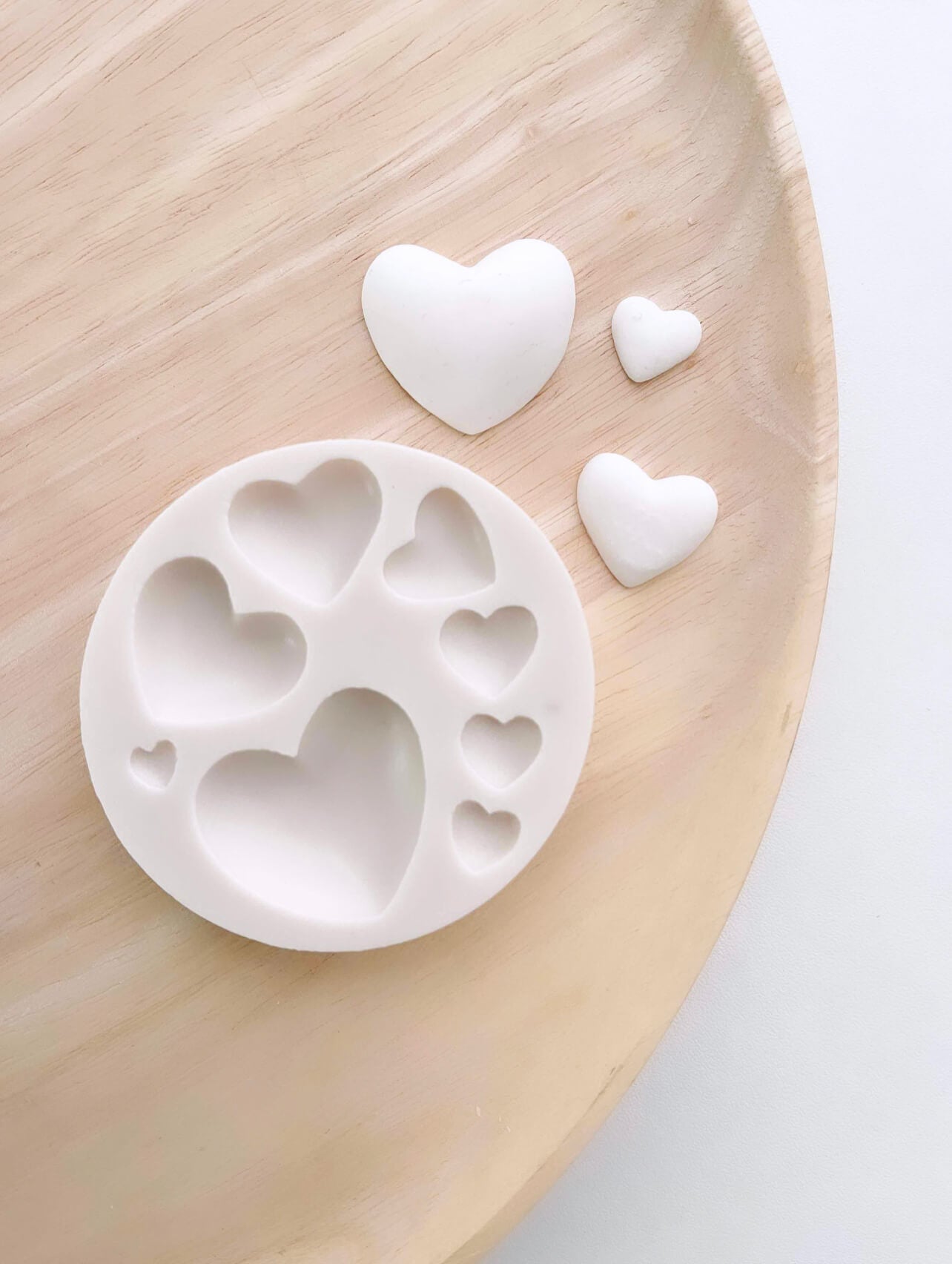 Hearts Silicone Mould