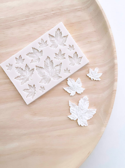 Autumn Leaves Silicone Mould