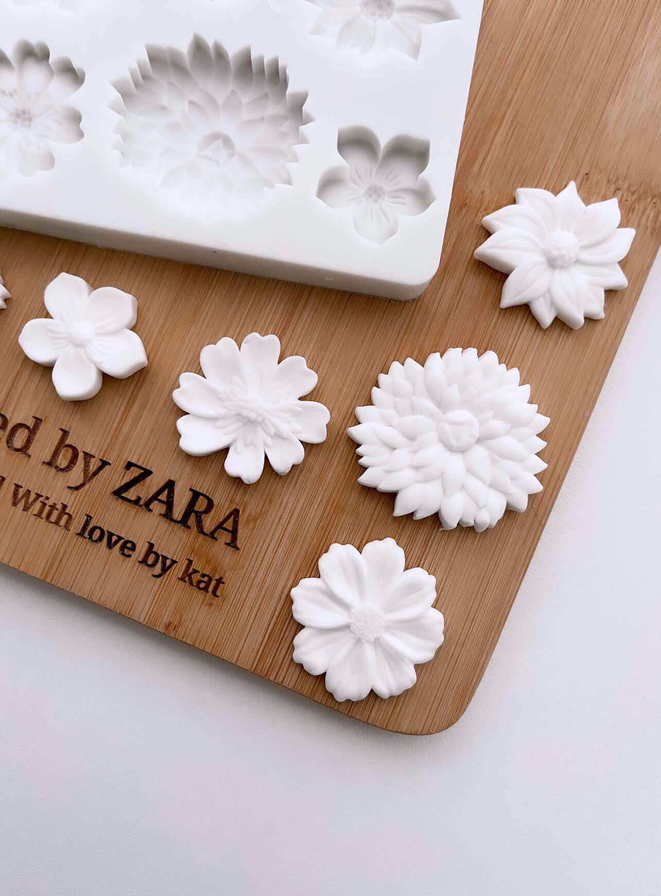 Mixed Flowers Silicone Mould