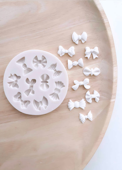 Assorted Petite Bows Silicone Mould