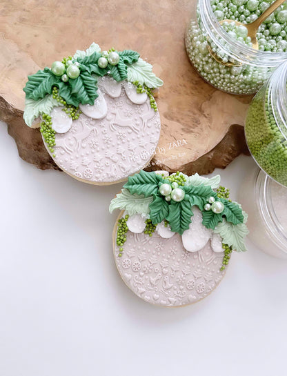 Acrylic Rolling Pin - Christmas Sweater - Cookie Decorating Kits